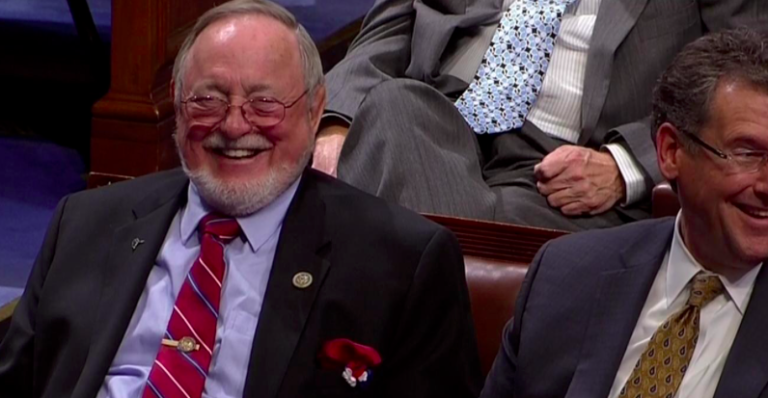 Don Young, Dean of House, praised by Pelosi?