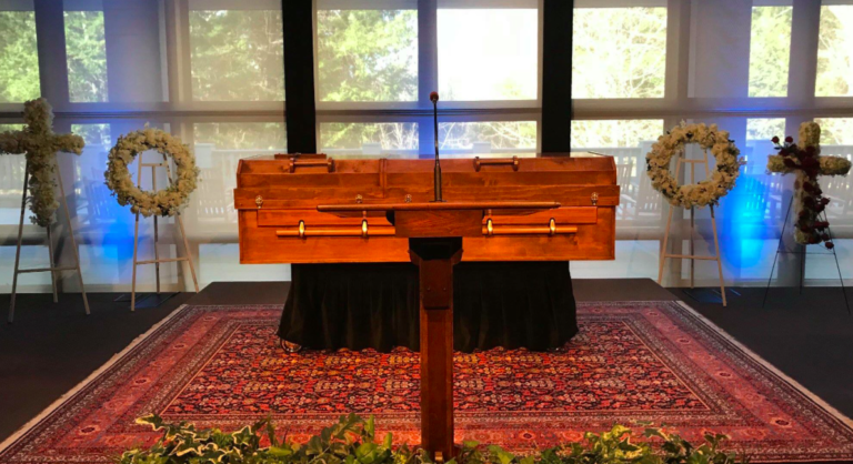 Flags down for Rev. Billy Graham