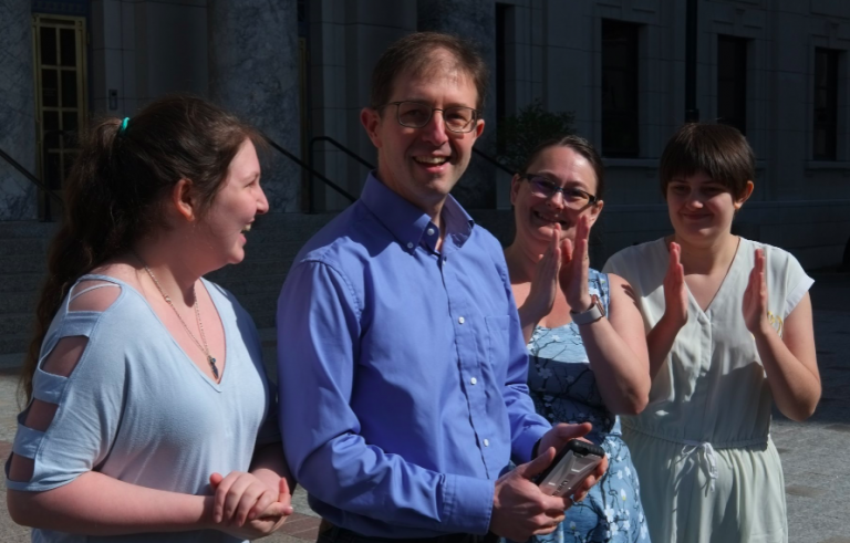 Heads and tails: Juneau assemblyman files for Senate