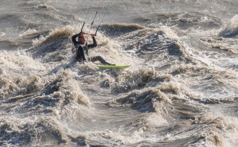Alaska House candidate saves fellow kitesurfer