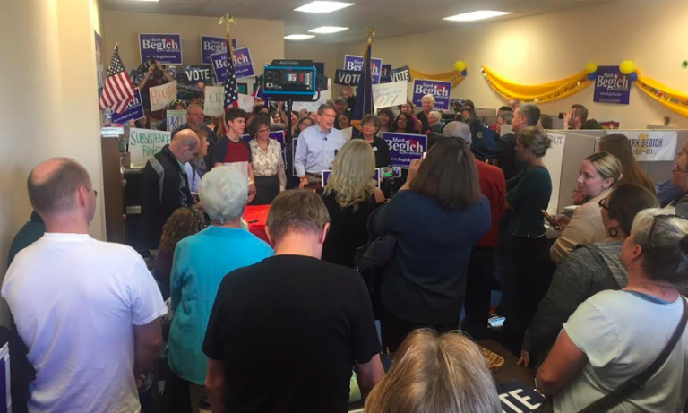 Begich: ‘It’s a three-way race, so get used to it’