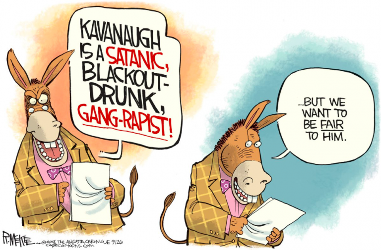 Daytime soaps: The Kavanaugh inquisition