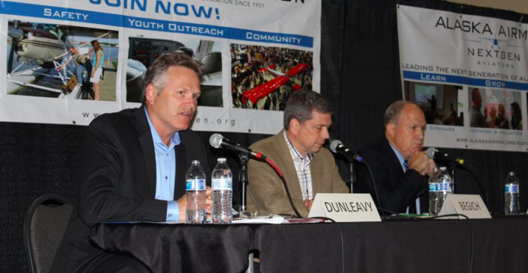 Governor, facing headwinds, blames Dunleavy for budget