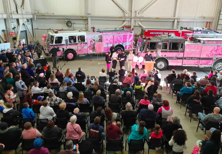 The changing of the pink trucks