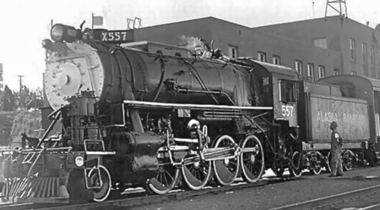 Locomotive 557 will ride again