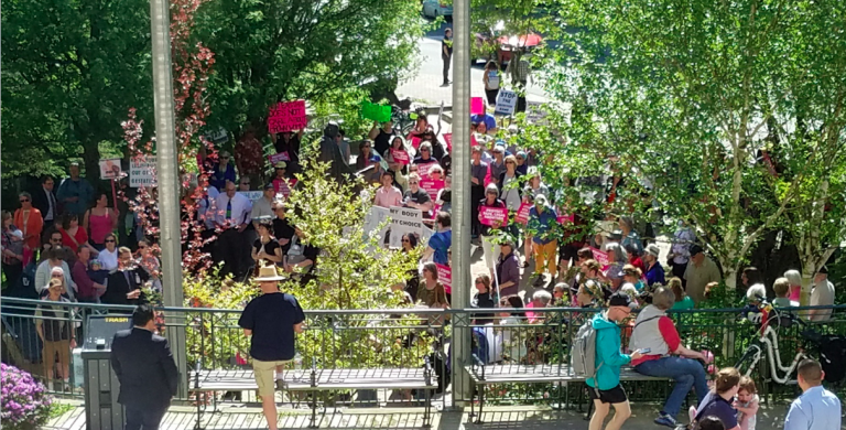 They’re for abortion, and they stood proud