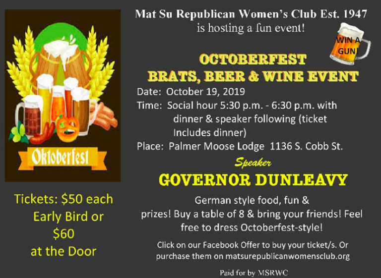 MRAK Almanac: Octoberfest at Palmer Moose Lodge