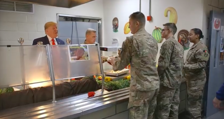 Trump addresses troops at Bagram Airbase, Afghanistan