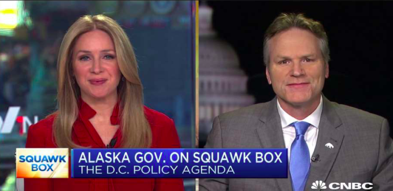 Dunleavy continues outreach at White House and media