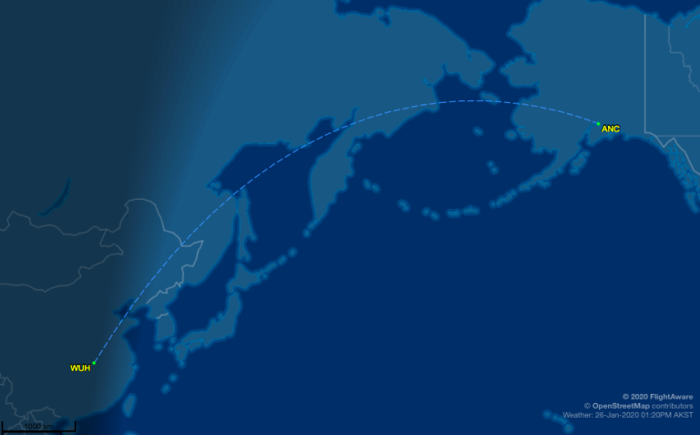 Port of Entry? Wuhan-Alaska cargo carriers arrive twice weekly from hot zone