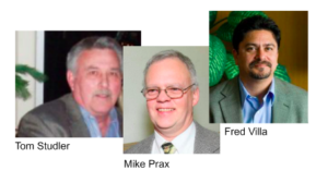 Three names for District 3: Prax, Studler, Villa