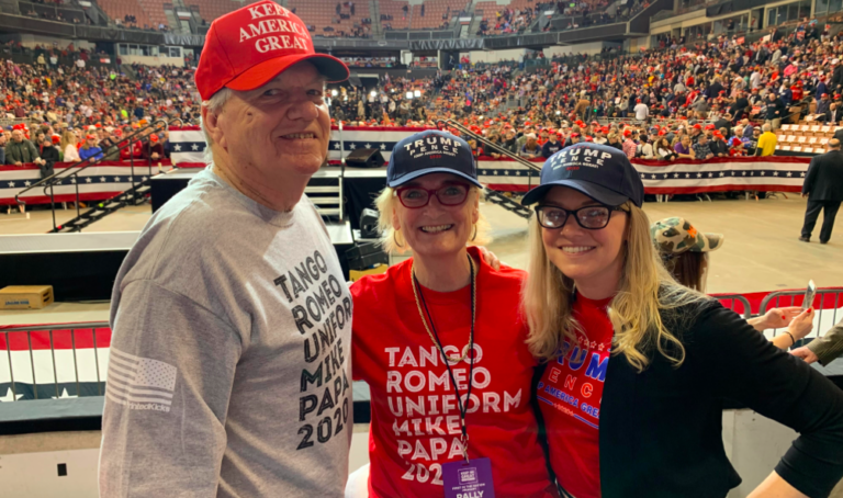 Hey, isn’t that Sen. Charlie and Becky Huggins on TV?