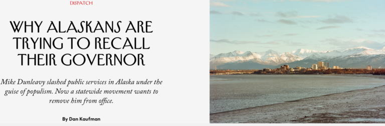 New Yorker hit piece on Gov. Dunleavy rehashes ‘recall’ group’s litany of grievances