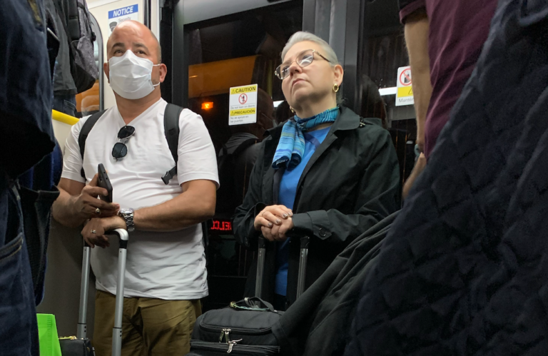 I went through LAX International Terminal; what I saw was not reassuring