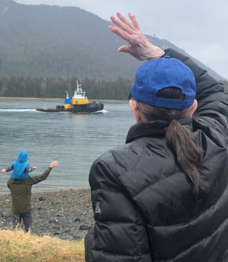 The love they share in Southeast Alaska for a tug boat crew bringing the freight in an era of COVID-19