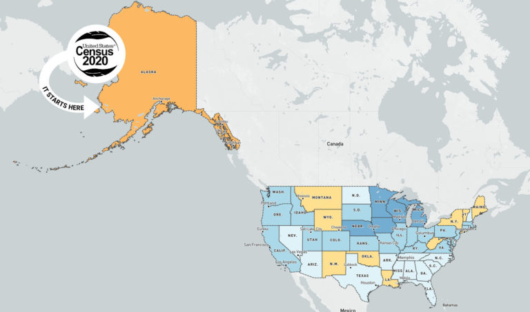 Alaska flunking U.S. Census, only 37% responding, compared to 54% in U.S.