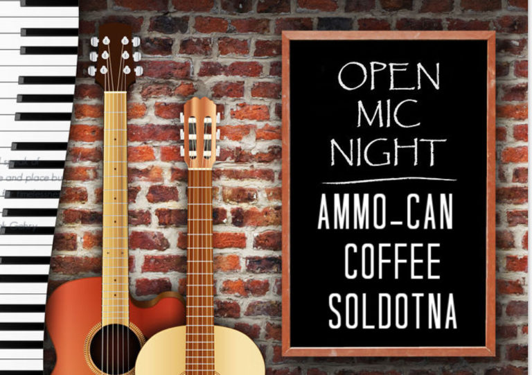Alaskans pitched in, saved Ammo-Can Coffee. Now, tonight is ‘open mic’