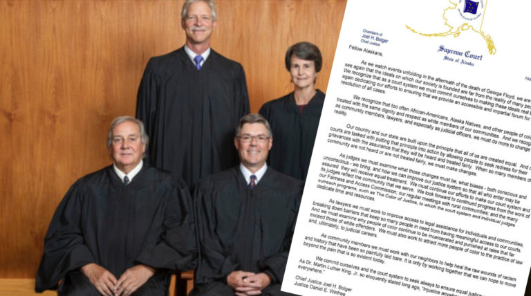 Alaska Supreme Court system puts its own judicial activism policy in writing