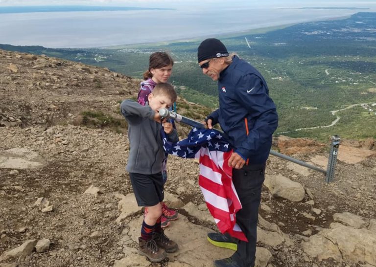 Stolen valor: Flag disappears from Flattop, but is restored by kids, Rep. Laddie Shaw