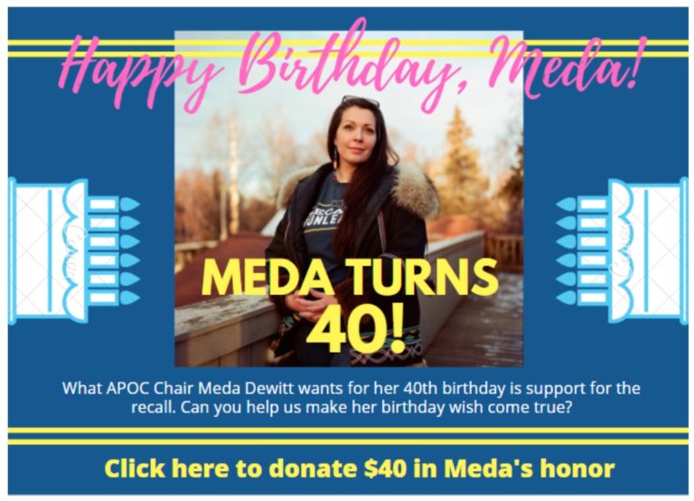 Happy birthday; now here is your APOC complaint