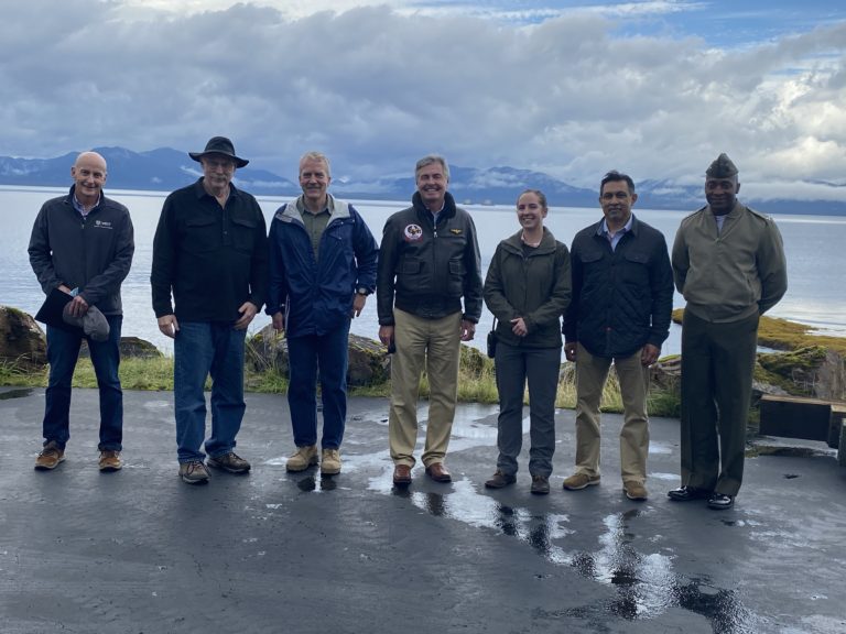 Sen. Sullivan brings Secretary of the Navy to Ketchikan to tour submarine testing site