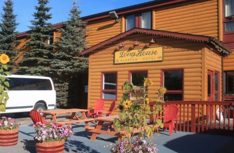 Spenard hotel for vagrants nearly touches education hostel for village students