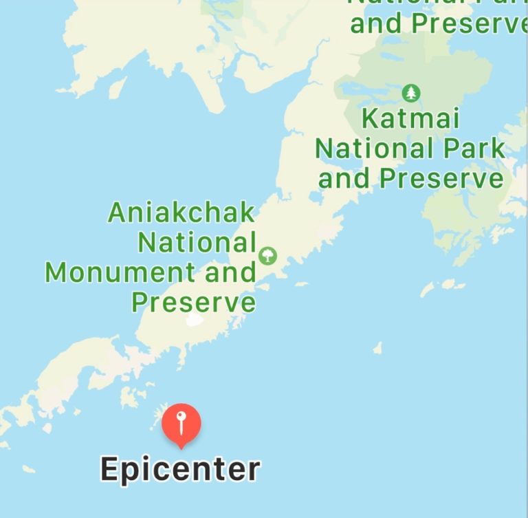 Tsunami warning after 7.4 in Aleutian Islands