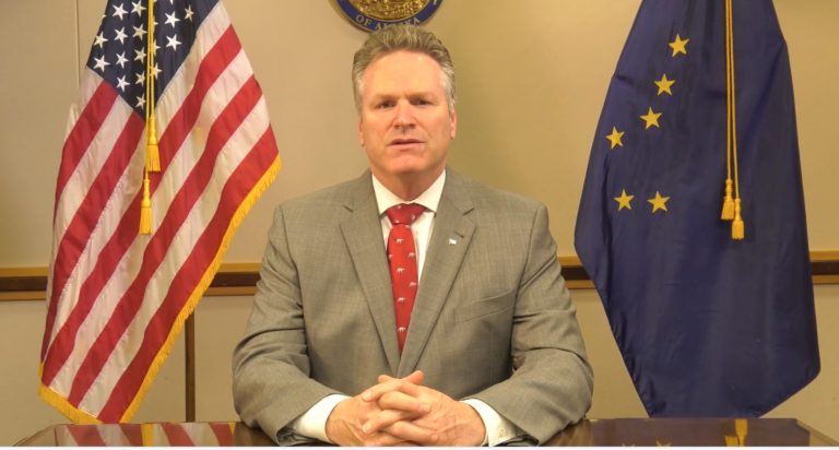 As COVID storm hits, Alaska’s governor takes to phone alert system to plead with public to stay safe