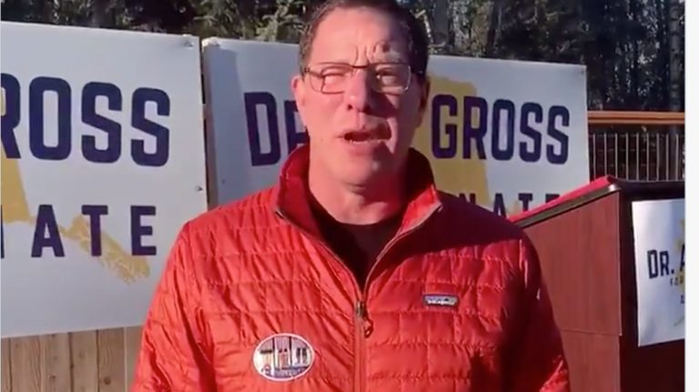 What is Gross’ realistic path to victory over Sullivan? 70% of the uncounted vote