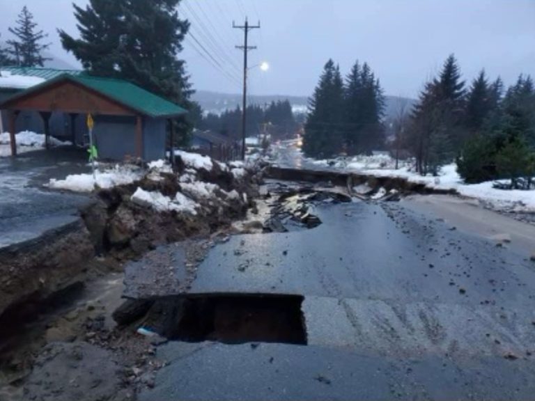 Breaking: Haines flooding, roads washed out, rescue under way, people missing