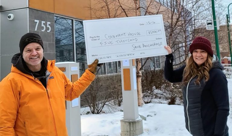 Save Anchorage gives $5,000 to Covenant House