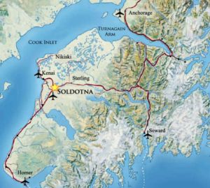 Soldotna map - Must Read Alaska