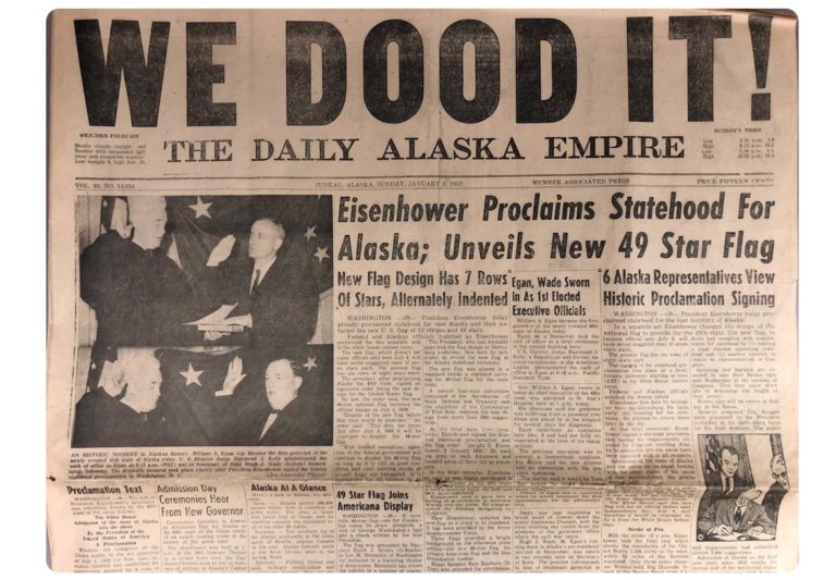 How it started, how it’s going: On Jan. 3, 1959 Alaska became the 49th state