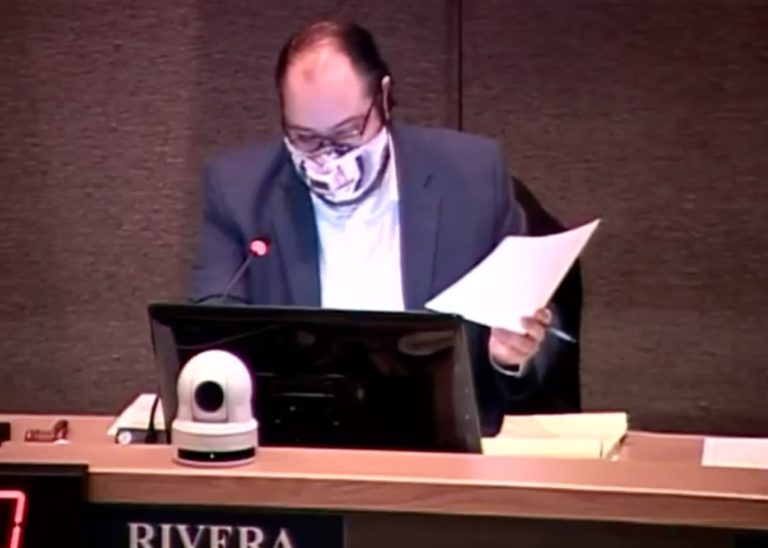 Assembly meeting devolves as Rivera allows Allard to be called names by testifier