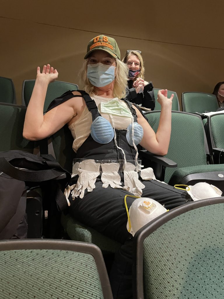 Testifiers win: Assembly libs stand down on free speech sanction, mask ordinance