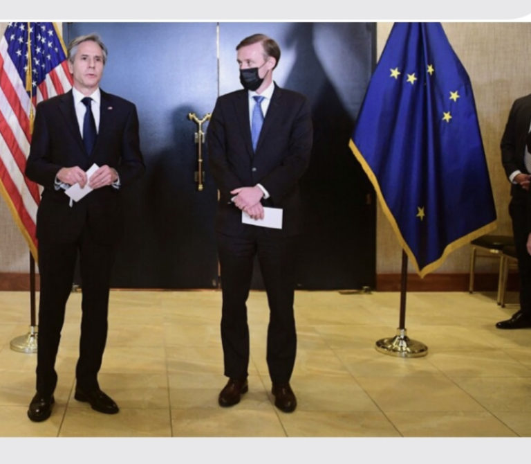 Protocol fail: Secretary of State Blinken hangs Alaska flag upside down