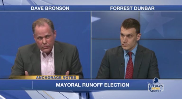 Fight night: Bronson debates Dunbar (and moderator Palsha)  in lively ‘conversation’