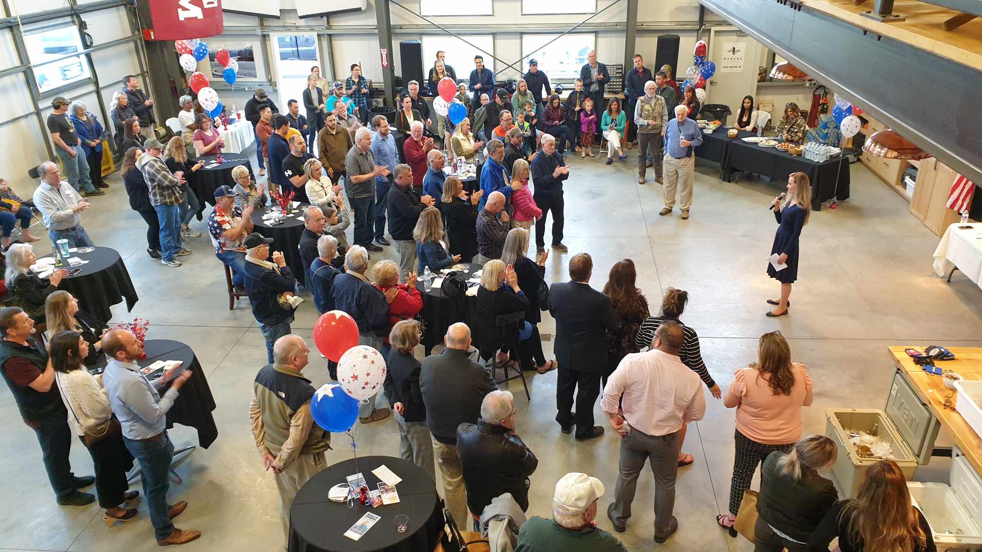 Tshibaka draws huge crowd in Anchorage