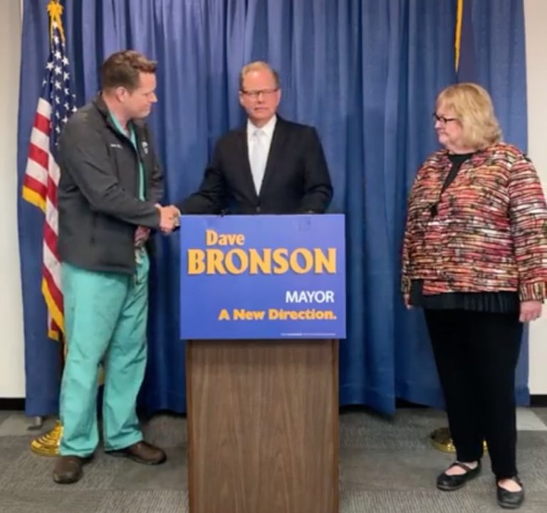 Bronson names homelessness abatement and OMB transition team leaders