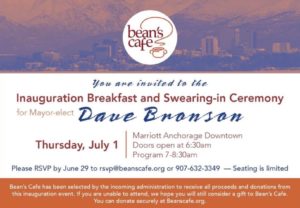 Event: Bronson’s Inauguration Day schedule