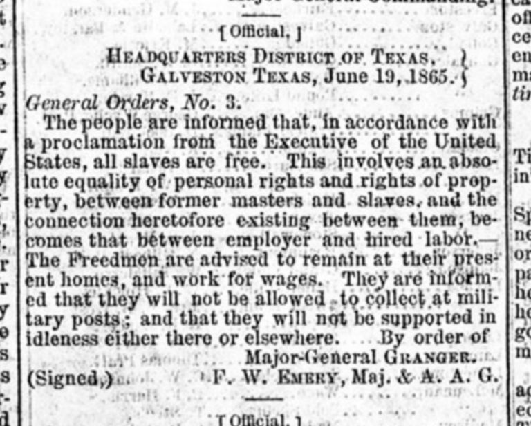 Congress adds a holiday for federal employees: Juneteenth