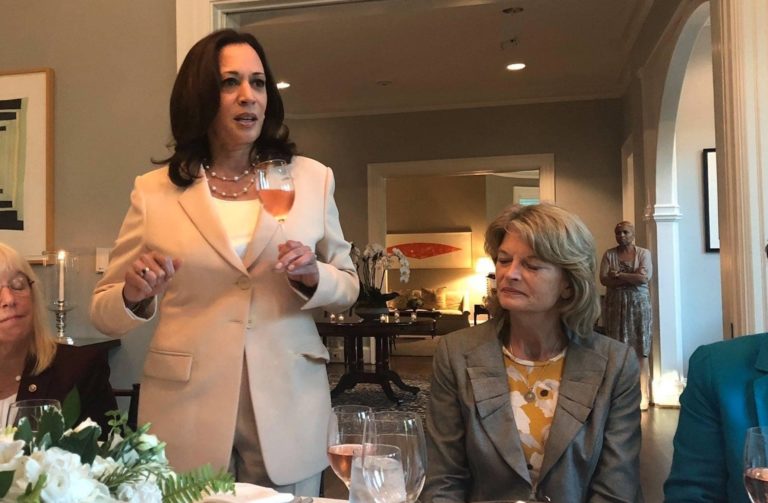 Murkowski, women VIP lawmakers hosted by VP Kamala Harris for annual lunch