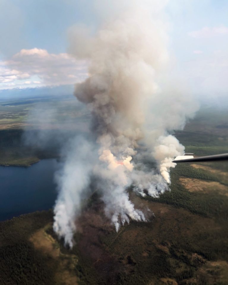 Fire season is here, as lightning keeps crews busy on the Loon Lake Fire on the Kenai