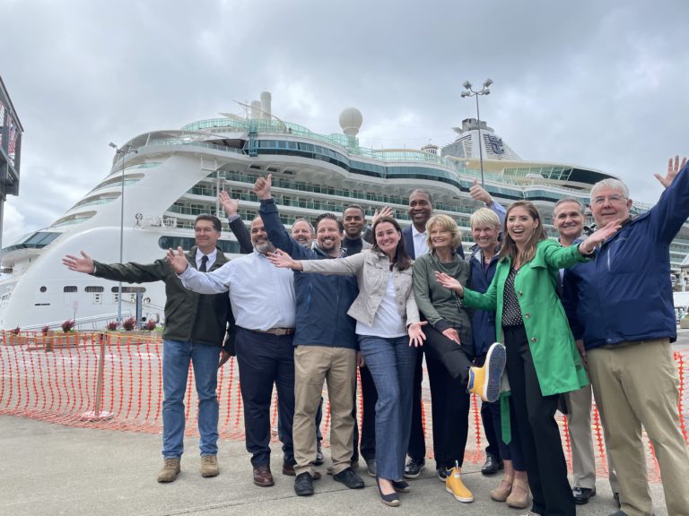 First big cruise ship in 21 months arrives in Alaska: Serenade of the Seas