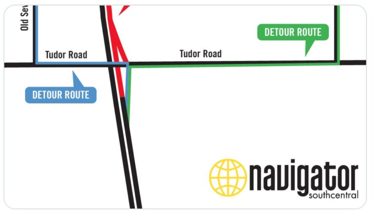 Alaska Life Hack: Tudor Road on-ramp repairs this weekend, expect detour