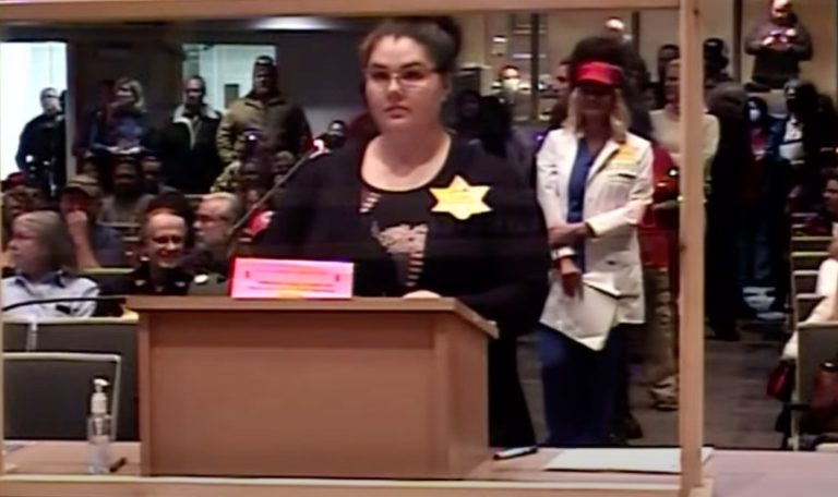 Yellow stars on lapels, worn in solidarity with Jews, raise the ire of politicos on the Left and Jewish community in Anchorage