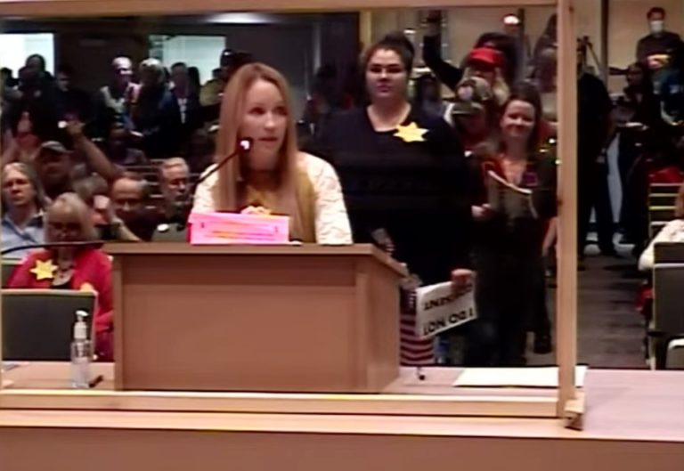 ‘Give me liberty or give me death’: The Anchorage public continues to batter Meg Zaletel’s universal masking law