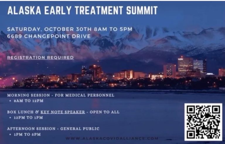 Covid Early Treatment Summit livestream on Must Read Alaska’s YouTube channel