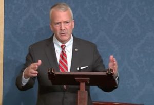 Sen. Dan Sullivan tells employers to not fire workers who won’t take C-shot until legal challenges are decided