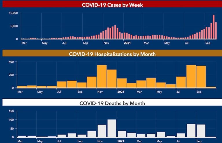 Covid cases leveling? Hospitalizations ease